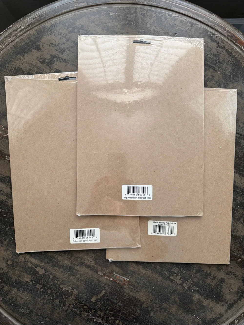 Lot of 10 Packages Themed Stationary Collection 8.5 x 11 inch